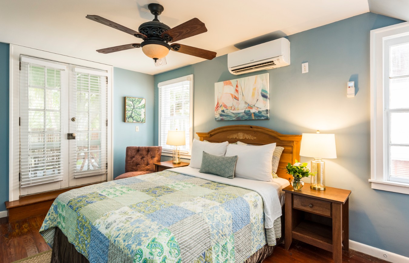Key West Vacation Rental - William Skelton Home - Second Floor Queen Bedroom