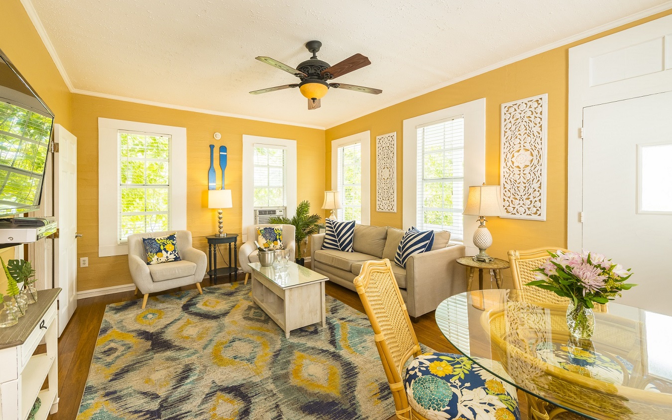 Vacation Rentals Key West - Villa Alta Living Area