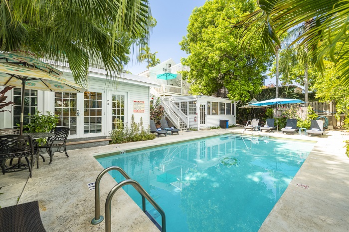 Key West Vacation Home Rental - Rose Lane Villas Swimming Pool