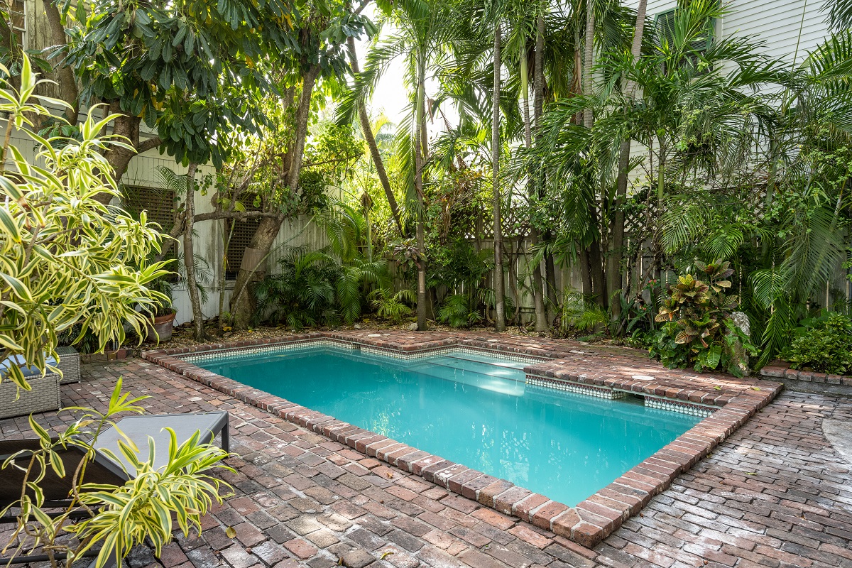 Key West Vacation Rental - William Skelton Home - Backyard pool